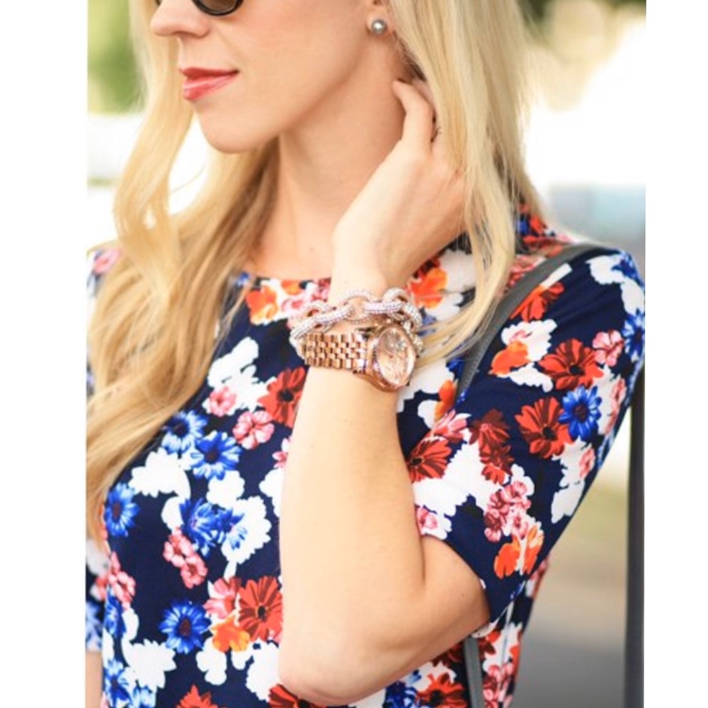 Express | Floral Crop Top
